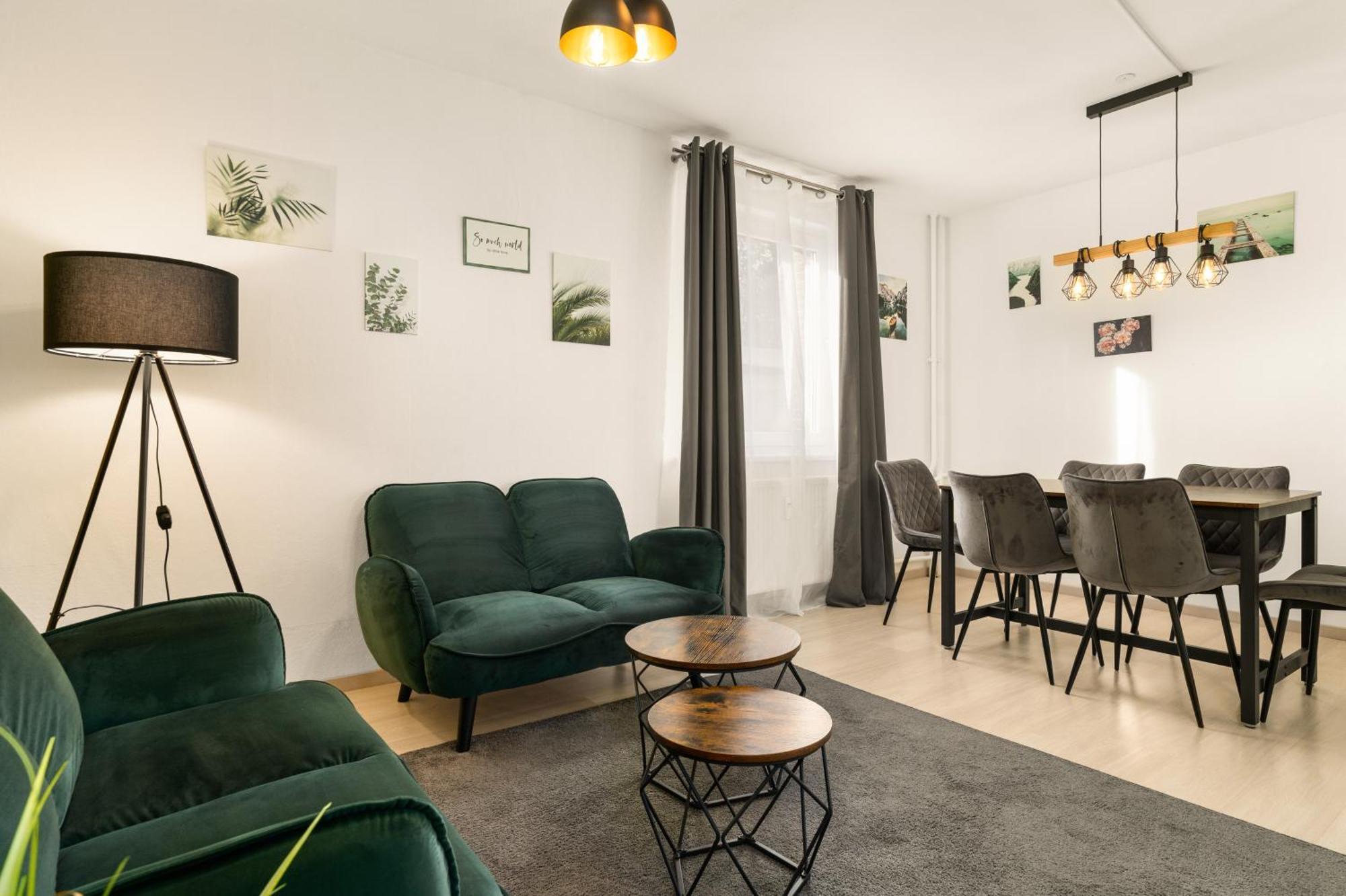 Immo-Vision - Natur Design Apartments, Parkplatz, Kueche Calberlah Eksteriør billede